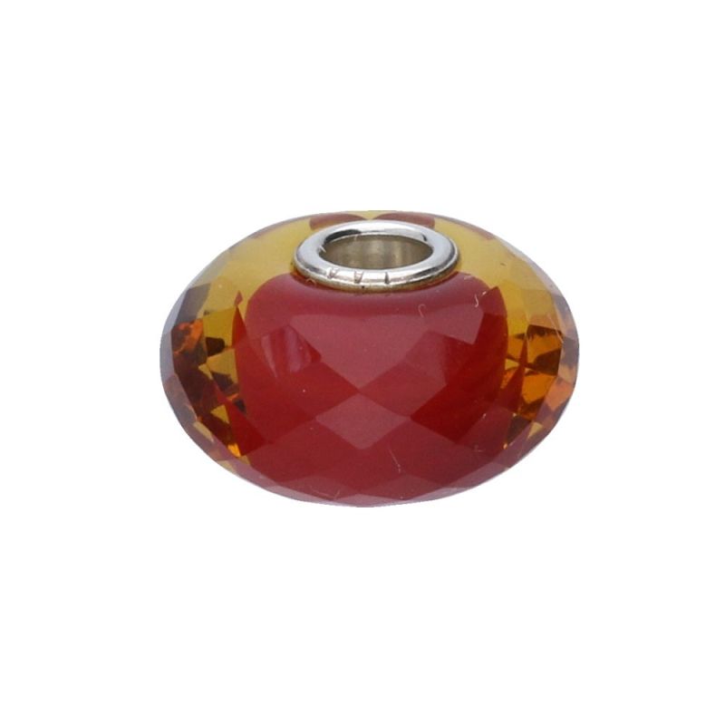KORALIK Trollbeads, Saffron Facet