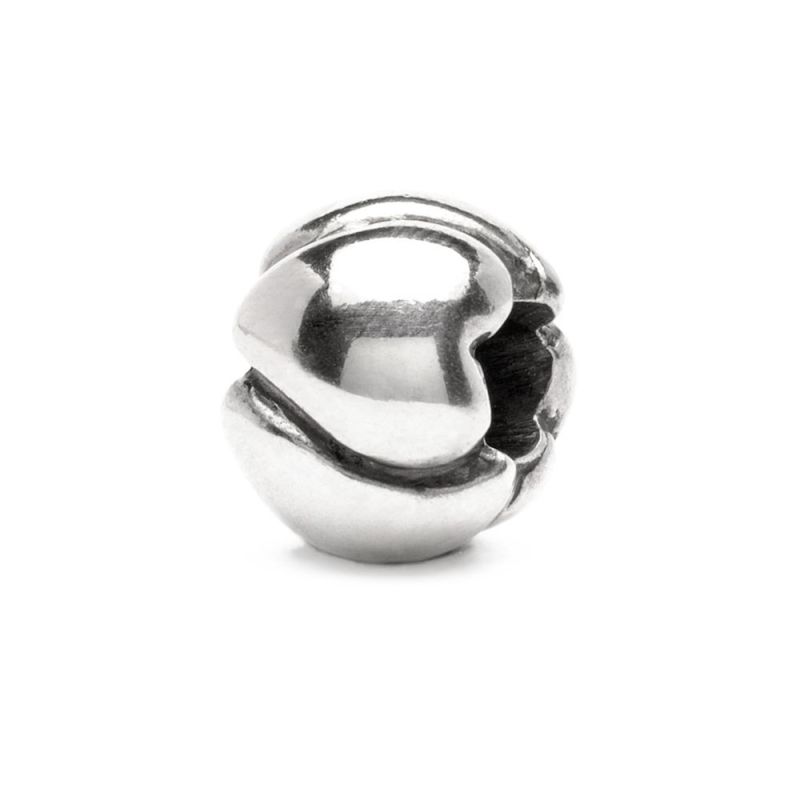 KORALIK Trollbeads, Hearts, Big Bead