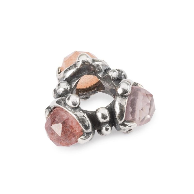 KORALIK Trollbeads, Trinity of the Heart Bead