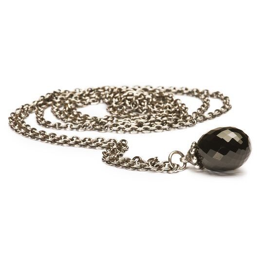 NASZYJNIK Trollbeads, Necklace with Black Onyx 100