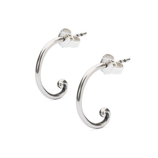 KOLCZYKI  Trollbeads, Earring Hooks with Twirl