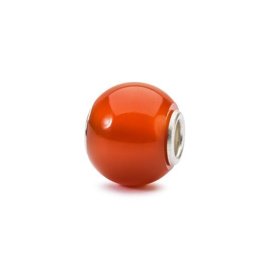 KORALIK Trollbeads, Round Red Onyx