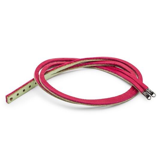 BRANSOLETA ZE SKÓRYTrollbeads, Cherry/Sage Green45