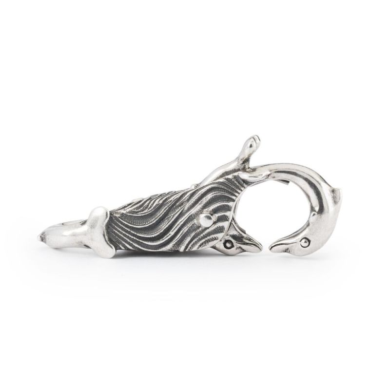 ZAPIĘCIE Trollbeads, Dolphins Fun