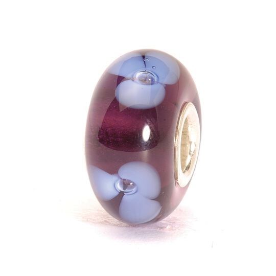 KORALIK Trollbeads, Purple Flower