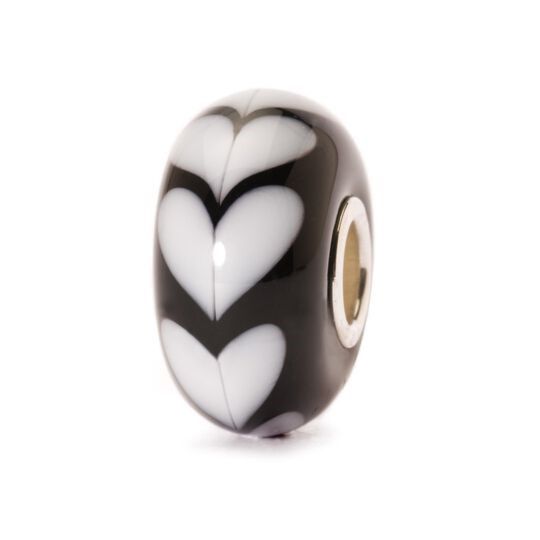KORALIK Trollbeads, White Heart
