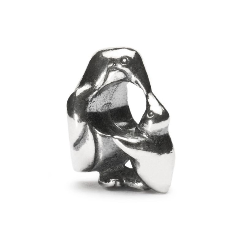 KORALIK Trollbeads, Penguin & Baby Bead