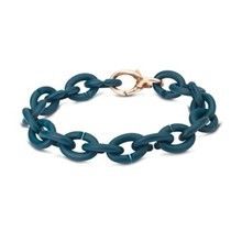 bransoleta, DEEP PETROL bronze bracelet