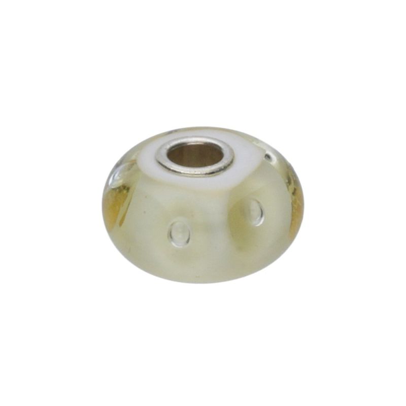 KORALIK Trollbeads, Beige Bubbles