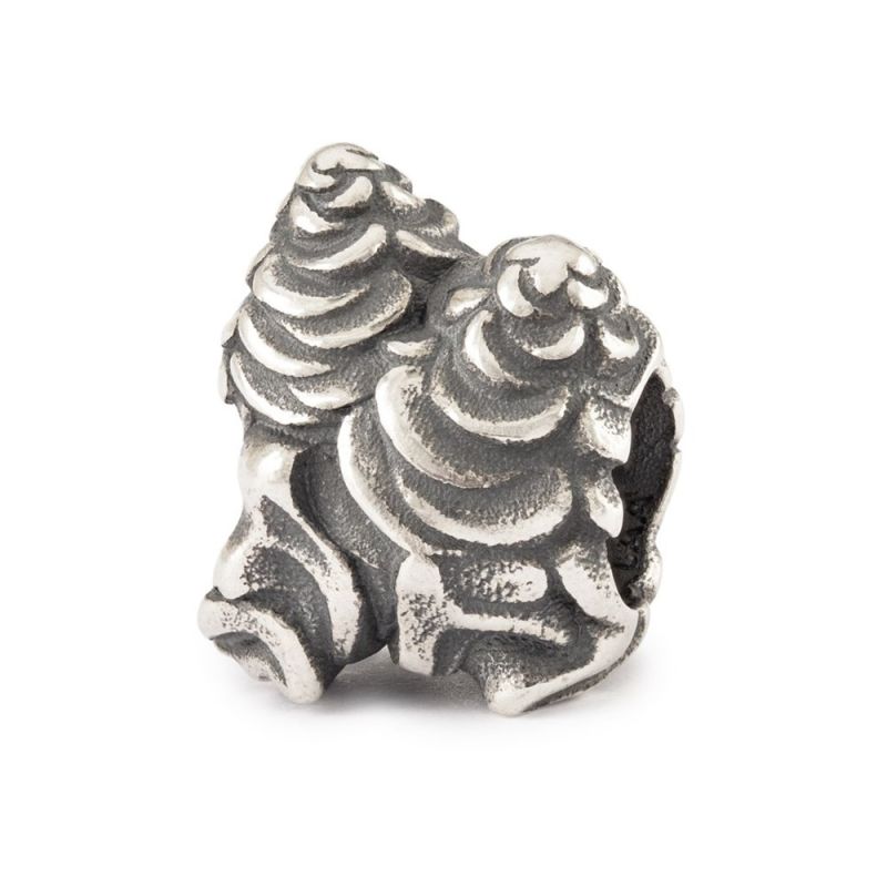 KORALIK Trollbeads, Love Cones, Silver Bead