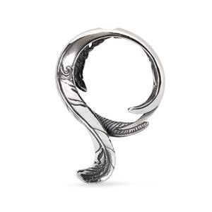 ZAWIESZKA Trollbeads, Freedom Feather Pendant