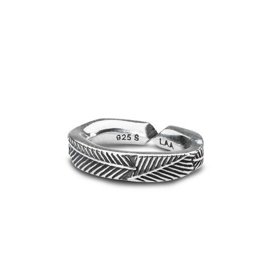 element, PALM LEAF, single silver link