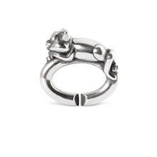 element, CLEVER CAT, single silver link