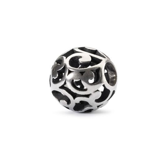 KORALIK  Trollbeads, Soft Wind of Change Orb