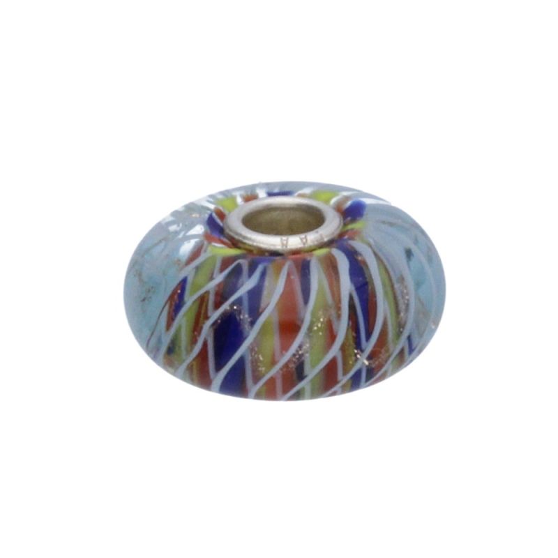KORALIK Trollbeads, Multicolour Spirograph Bead
