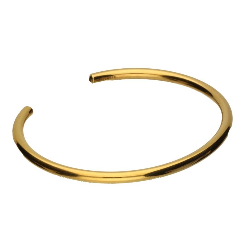 BRANSOLETA Trollbeads, Gold Plated Bangle XS