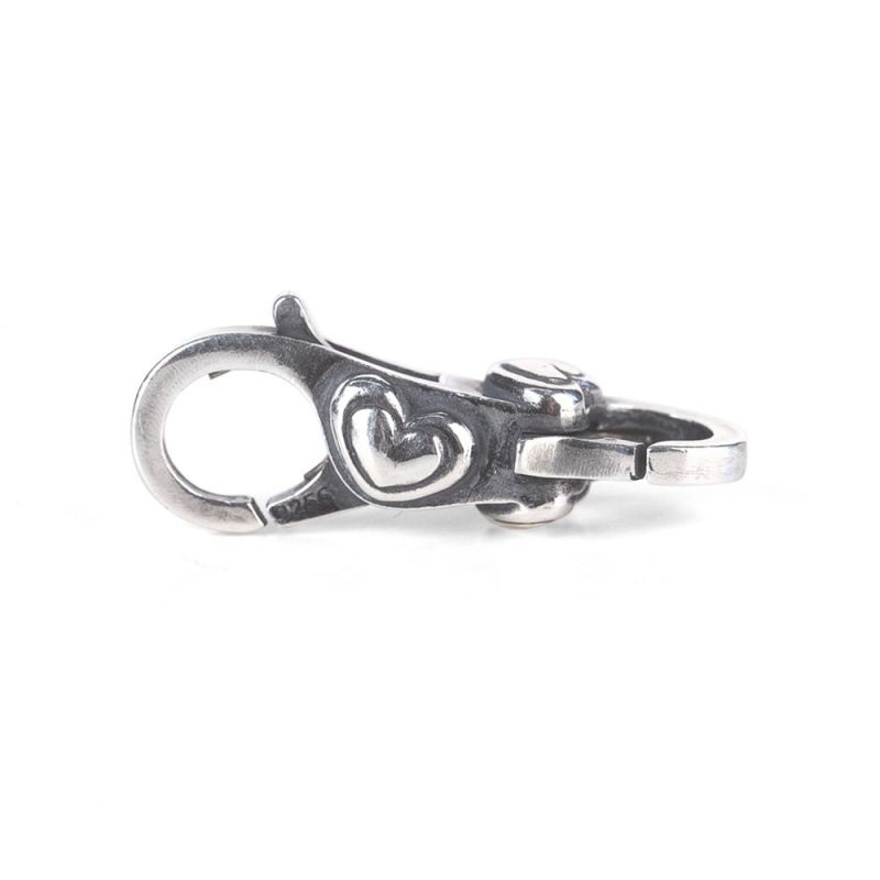 ZAPIĘCIE Trollbeads, Heart within a Heart Clasp
