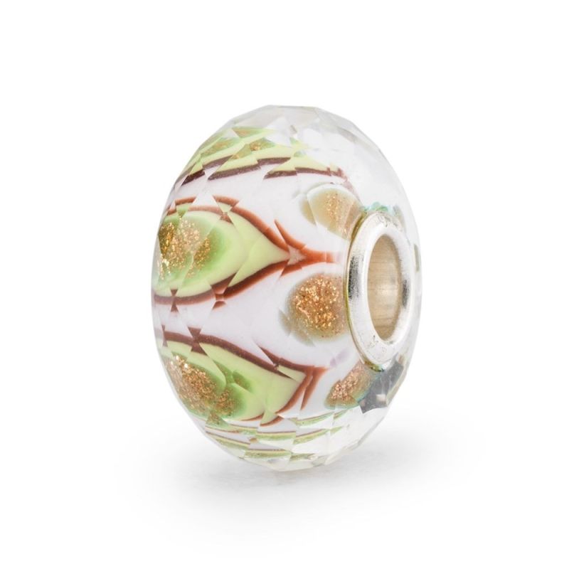KORALIK Trollbeads, Green Symphony Bead