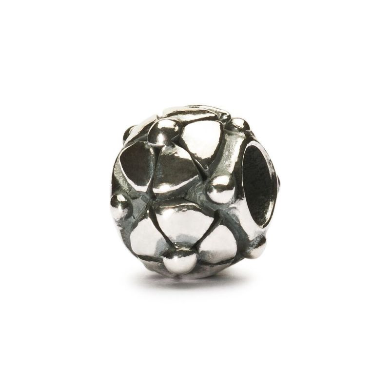 KORALIK  Trollbeads, Christmas Rose Bead