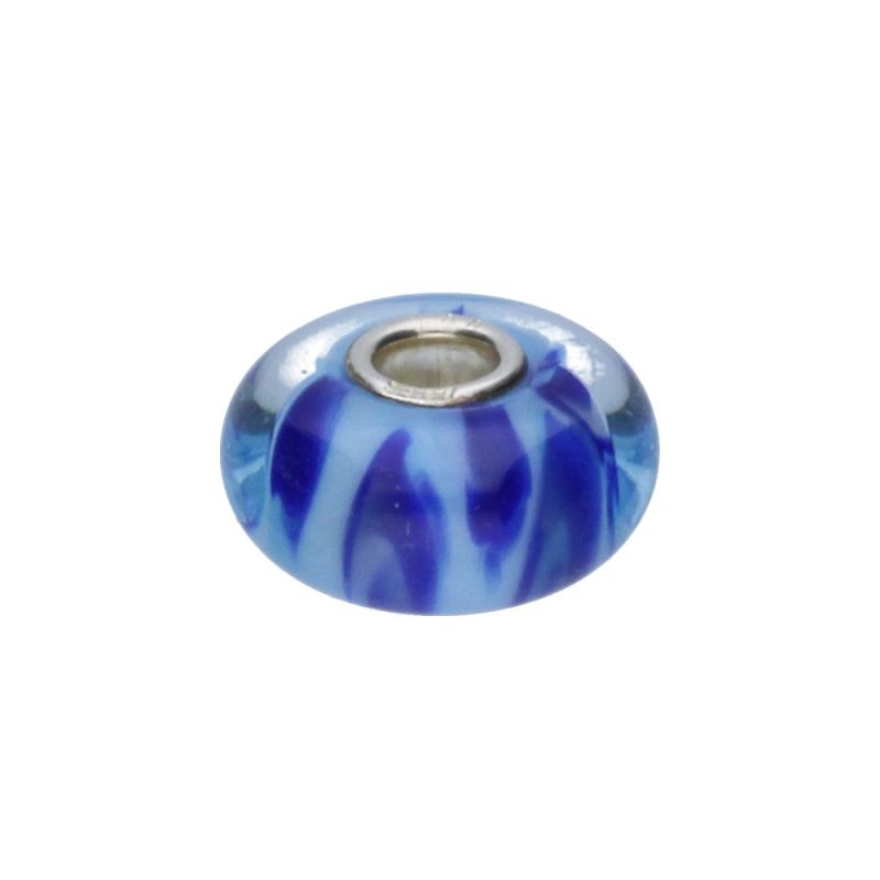 KORALIK Trollbeads, Bluish Shadow