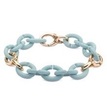 bransoleta, SKY BLUE POP bronze bracelet