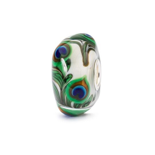 KORALIK Trollbeads, Prehnite Peacock