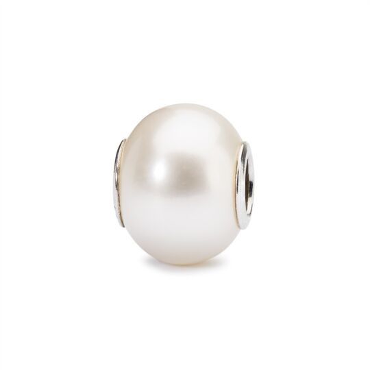 KORALIK Trollbeads, White Pearl