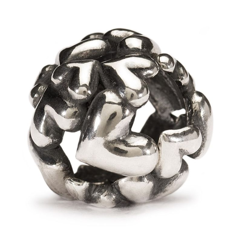 KORALIK Trollbeads, Heart Ball Bead