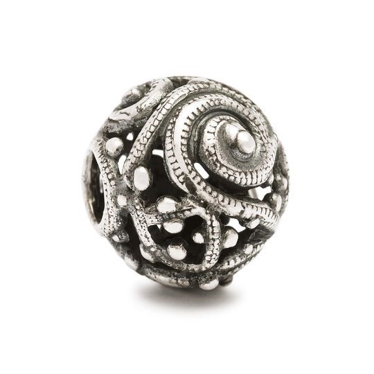 KORALIK Trollbeads, Silver Whorl