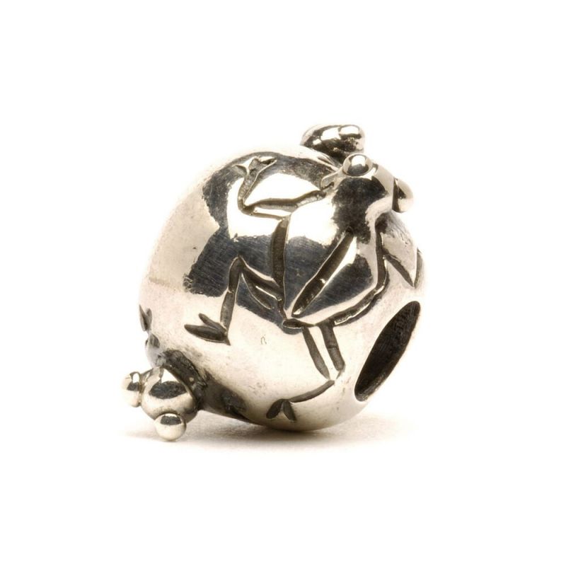 KORALIK  Trollbeads, Frogs Bead
