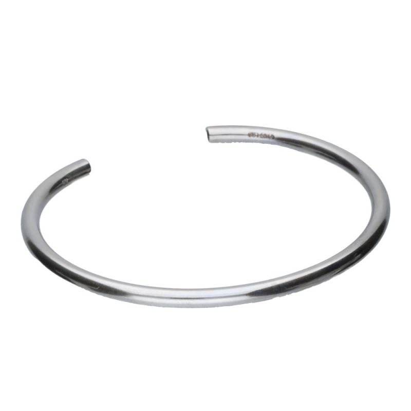 BRANSOLETA Trollbeads, Silver Bangle, XS