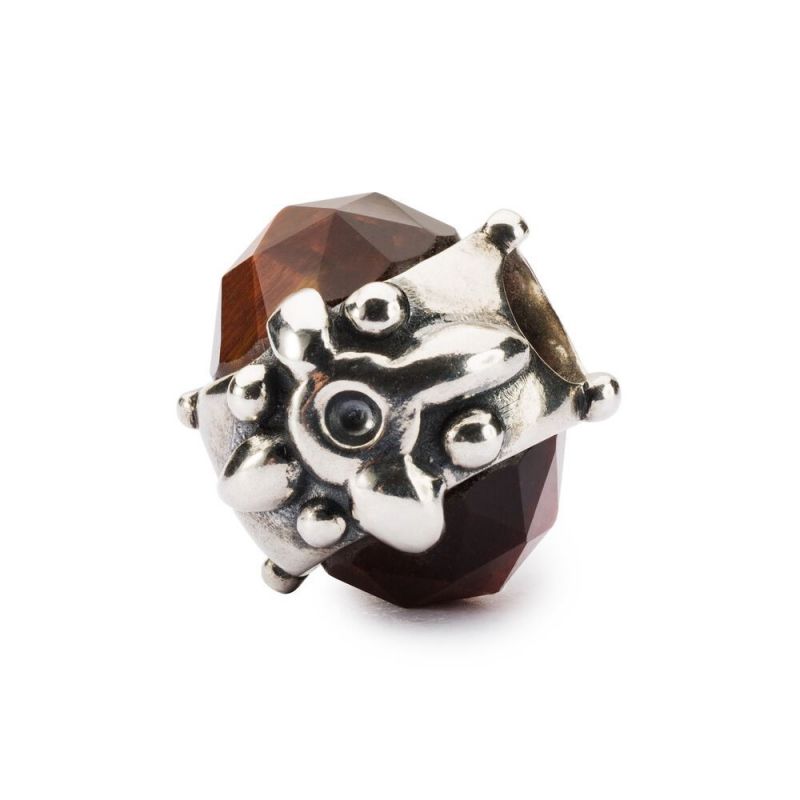 KORALIK Trollbeads, Red Halo Bead