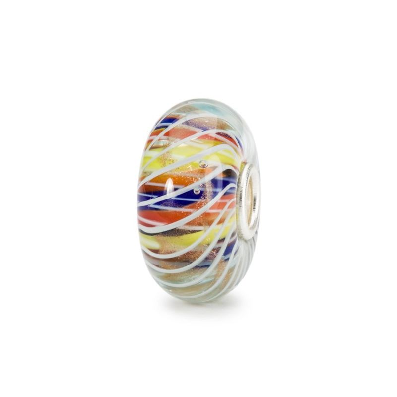 KORALIK Trollbeads, Multicolour Spirograph Bead