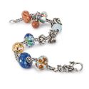 KORALIK Trollbeads, Blue Iris Bloom Bead
