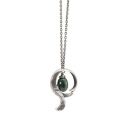 NASZYJNIK Trollbeads, Necklace with Malachite, 80