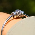 KORALIK Trollbeads, Mountain Edelweiss