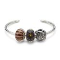 BRANSOLETA Trollbeads, Heart Bangle XXS