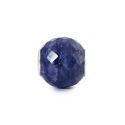 KORALIK Trollbeads,Round Blue Sodalite Facet