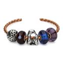 BRANSOLETA Trollbeads, Twisted Copper Bangle, M