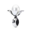 KORALIK  Trollbeads, Budding Pearl Spacer