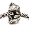 KORALIK  Trollbeads, Four Frogs, Big Bead