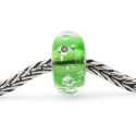 KORALIK Trollbeads,The Diamond Bead, Emerald Green