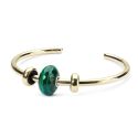 BRANSOLETA Trollbeads, Gold Plated Bangle S