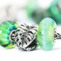 KORALIK Trollbeads, Turquoise Feather