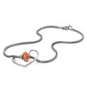 NASZYJNIK Trollbeads, Silver Necklace, 38cm
