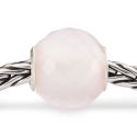 KORALIK Trollbeads, Round Rose Quartz Facet