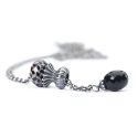 NASZYJNIK Trollbeads, Necklace with Black Onyx 100