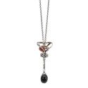 NASZYJNIK Trollbeads, Necklace with Black Onyx 70