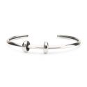 BRANSOLETA Trollbeads, Heart Bangle XS