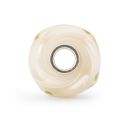 KORALIK Trollbeads, Ivory Flower Armadillo